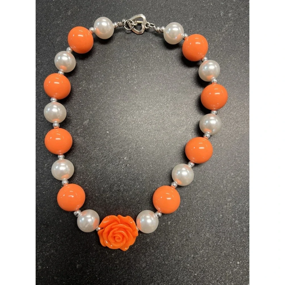 Girls Jewelry Lot 13pc Beaded‎ Necklaces Bracelets Hello Kitty Frozen)